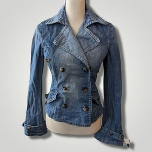 Theory Denim Jacket Sz Small